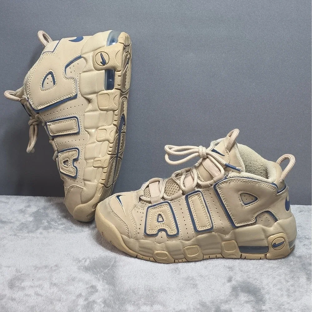 Nike Air More Uptempo GS 'Limestone' DQ6200-200 Youth 3Y